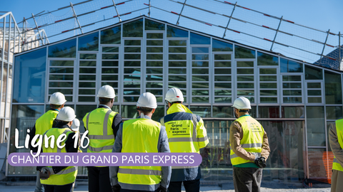 Chantier du Grand Paris © Fabien Charlier