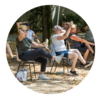 Gym chaise au Blanc-Mesnil Plage c Fabien Charlier